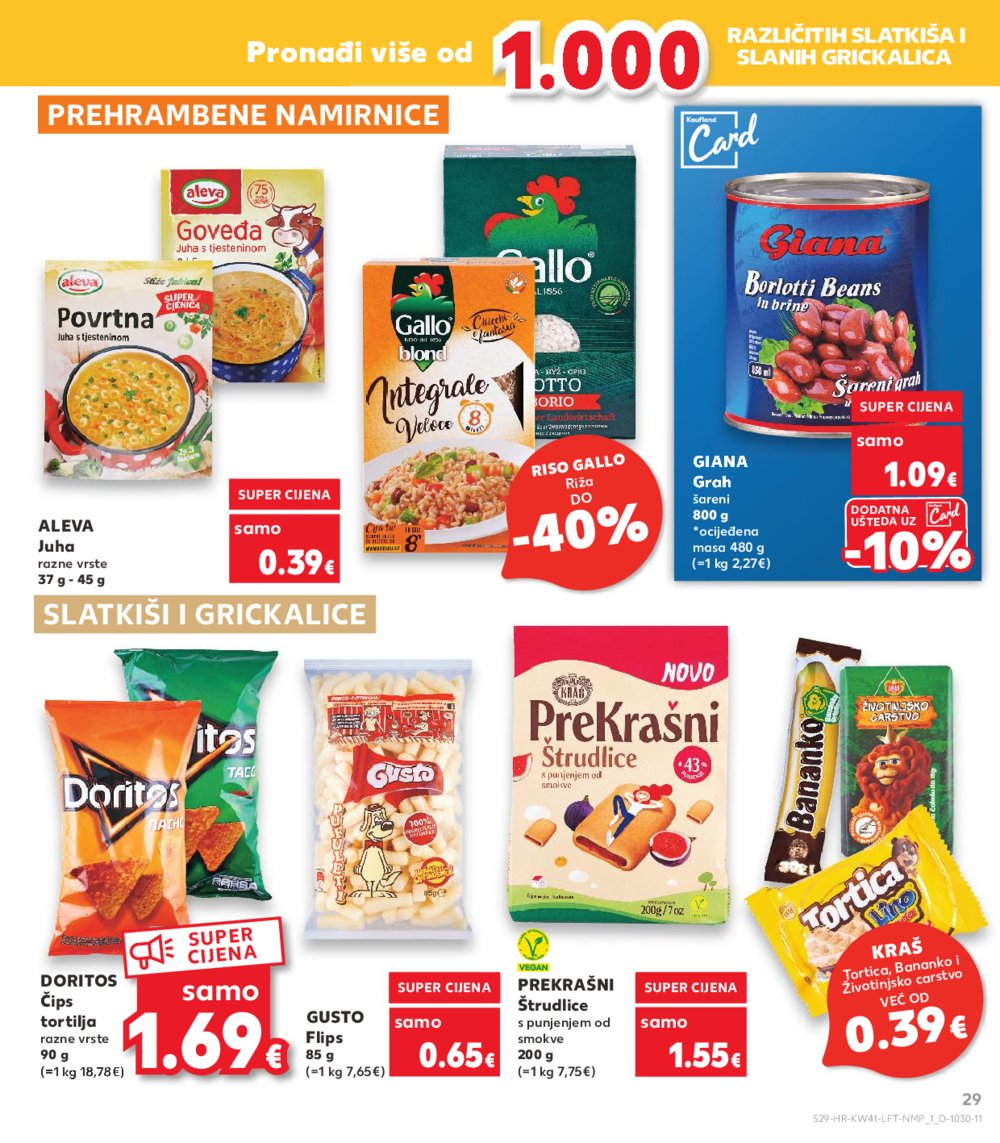 Kaufland katalog Akcija 09.10.-15.10.2024. Dugo Selo i Virovitica