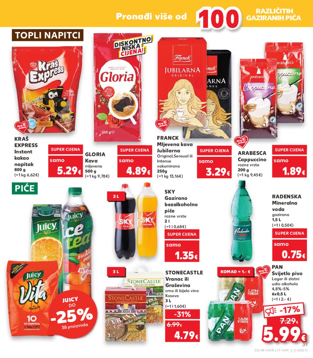 Kaufland katalog Akcija 09.10.-15.10.2024. Dugo Selo i Virovitica