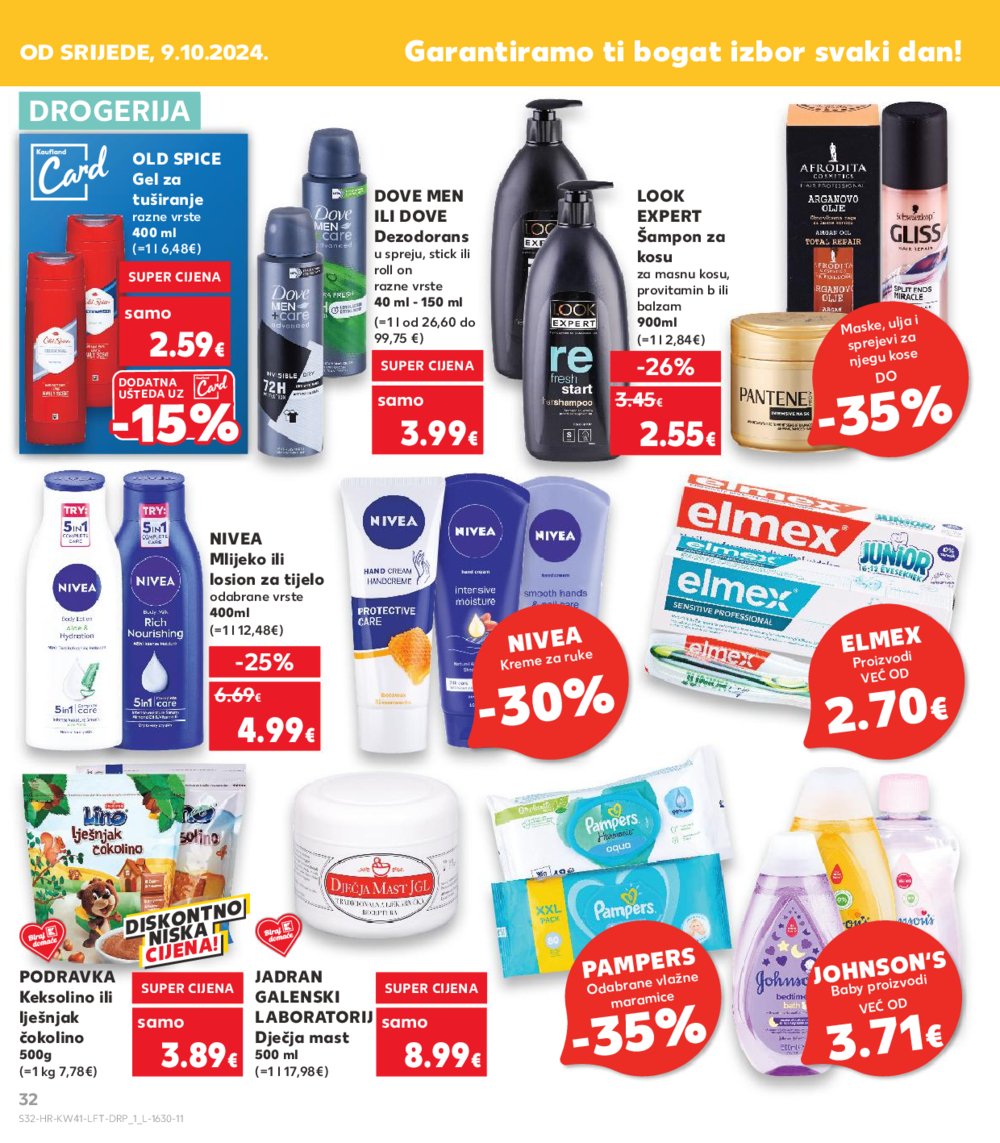 Kaufland katalog Akcija 09.10.-15.10.2024. Dugo Selo i Virovitica