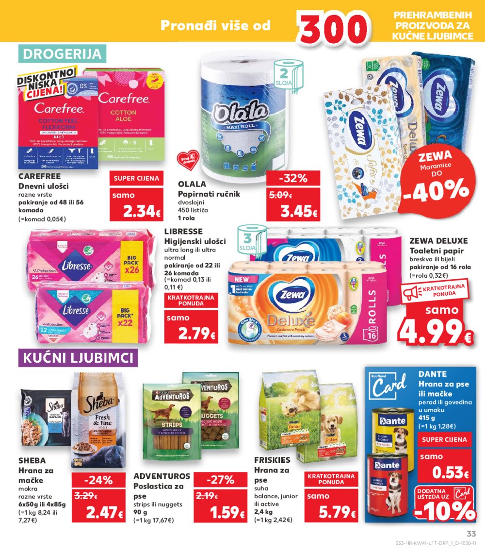 Kaufland katalog Akcija 09.10.-15.10.2024. Dugo Selo i Virovitica