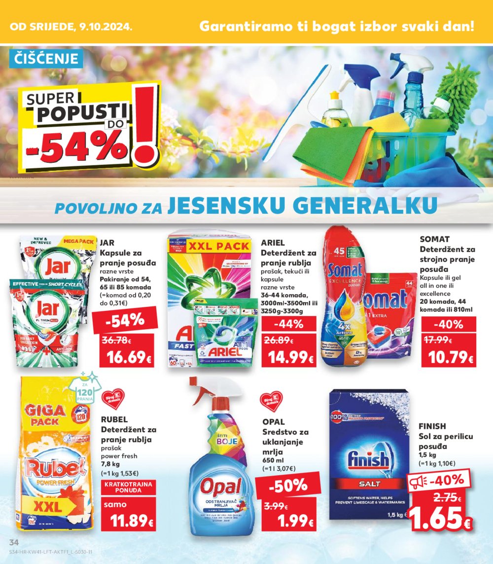 Kaufland katalog Akcija 09.10.-15.10.2024. Dugo Selo i Virovitica