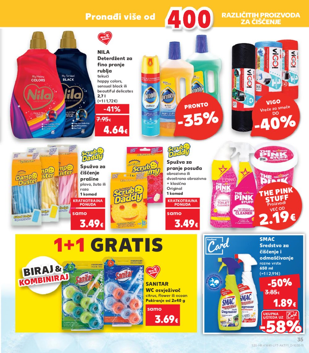 Kaufland katalog Akcija 09.10.-15.10.2024. Dugo Selo i Virovitica