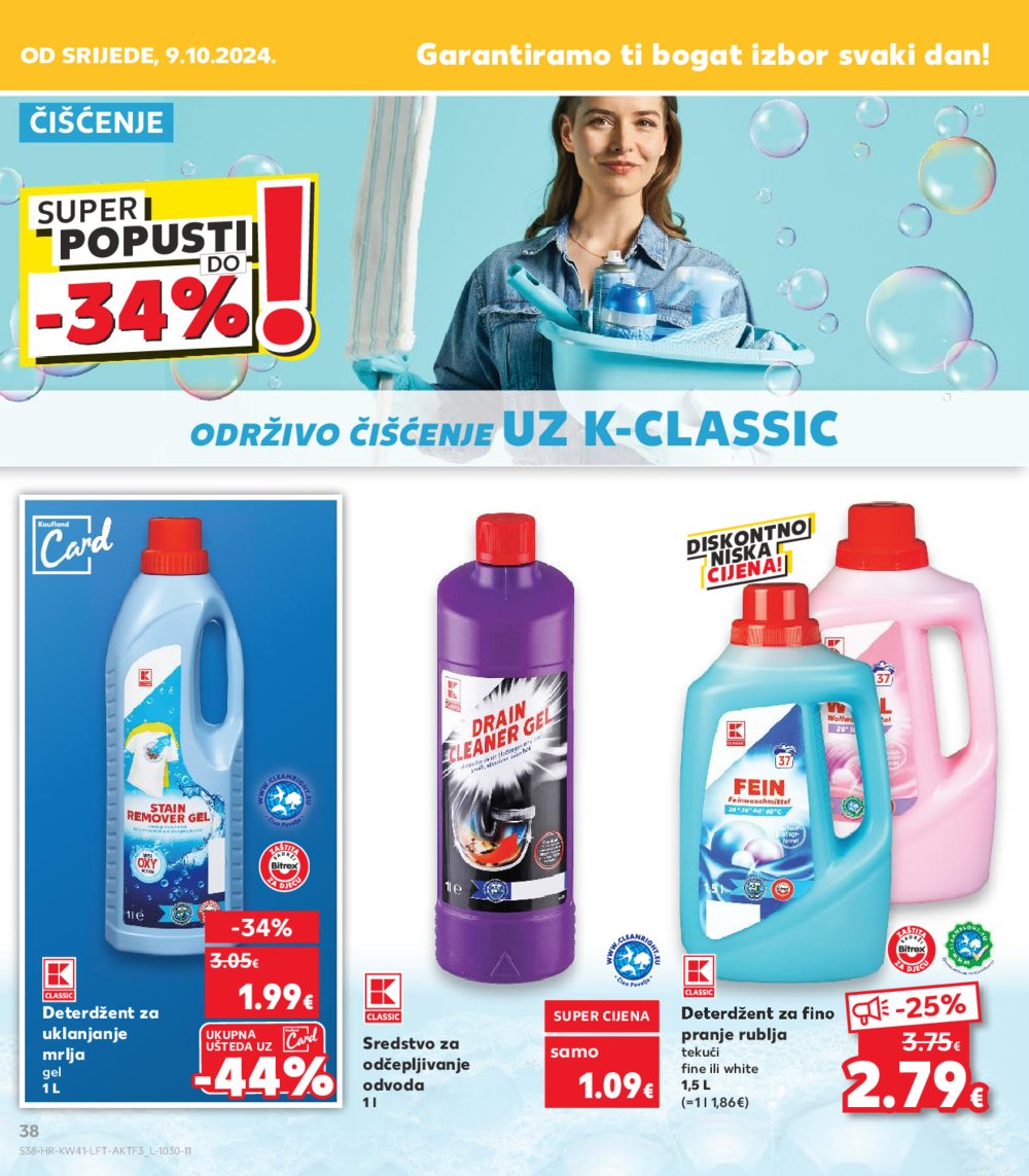 Kaufland katalog Akcija 09.10.-15.10.2024. Dugo Selo i Virovitica