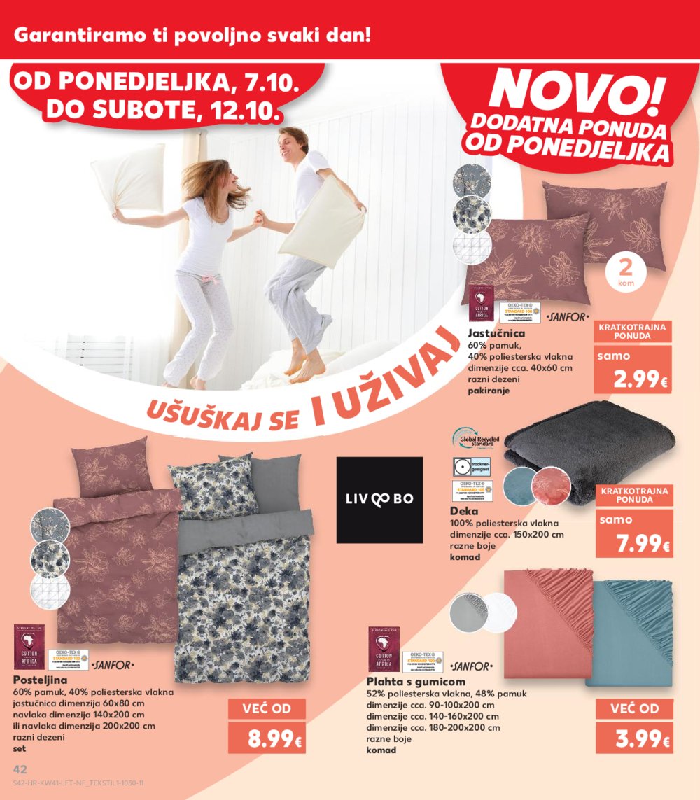 Kaufland katalog Akcija 09.10.-15.10.2024. Dugo Selo i Virovitica