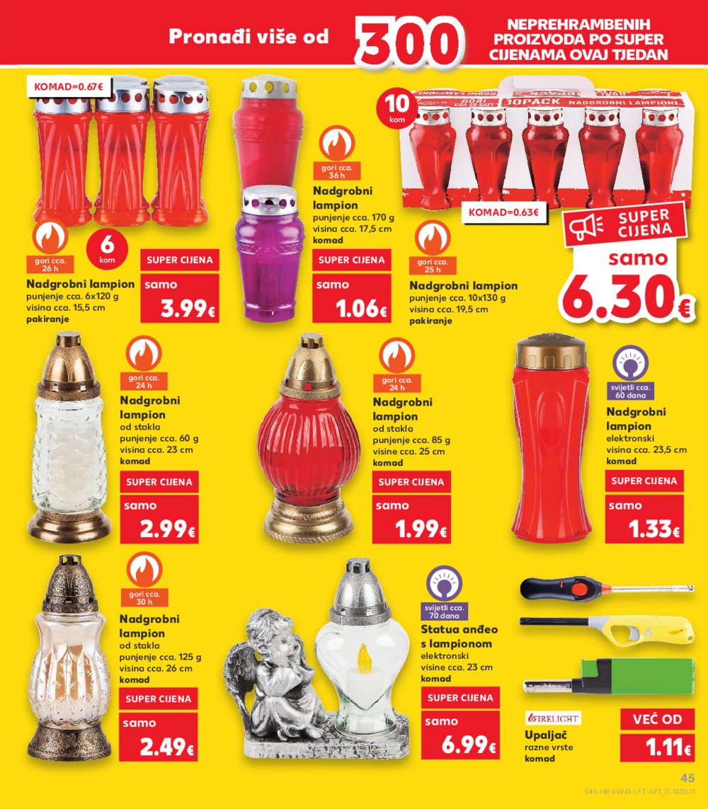 Kaufland katalog Akcija 09.10.-15.10.2024. Dugo Selo i Virovitica