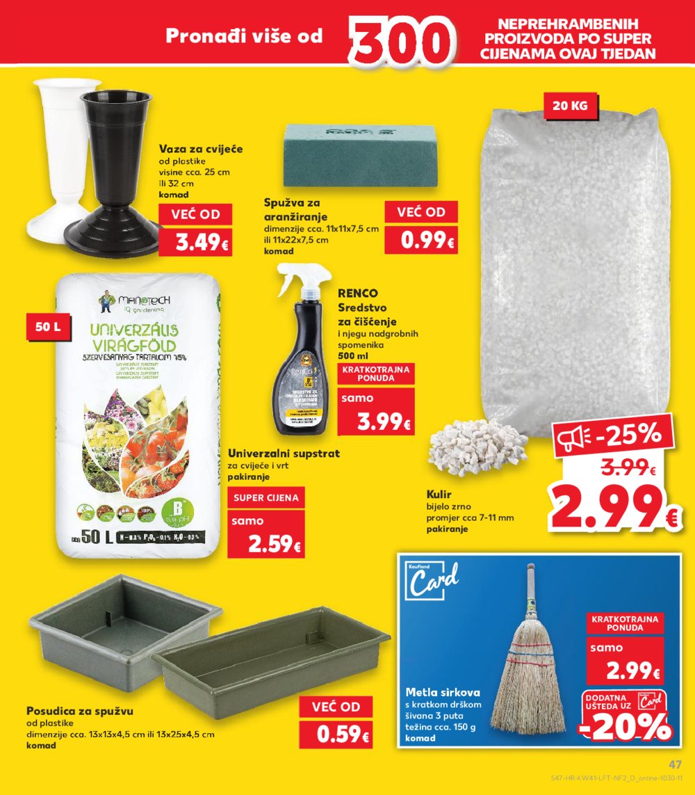 Kaufland katalog Akcija 09.10.-15.10.2024. Dugo Selo i Virovitica