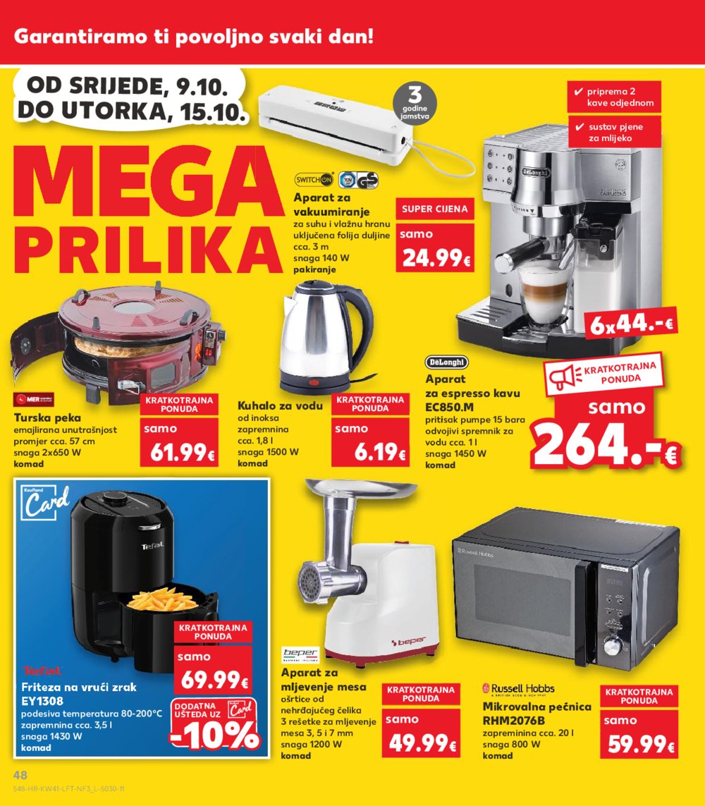 Kaufland katalog Akcija 09.10.-15.10.2024. Dugo Selo i Virovitica