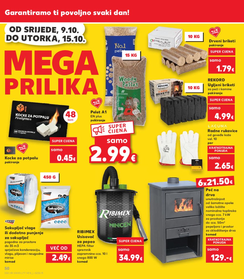 Kaufland katalog Akcija 09.10.-15.10.2024. Dugo Selo i Virovitica