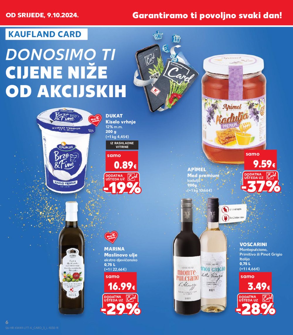 Kaufland katalog Akcija 09.10.-15.10.2024. Dugo Selo i Virovitica