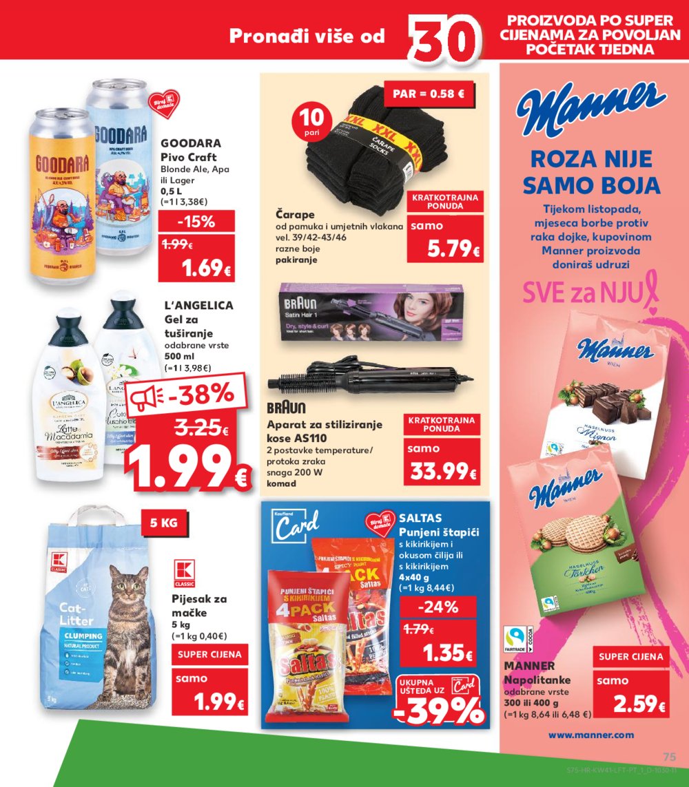 Kaufland katalog Akcija 09.10.-15.10.2024. Dugo Selo i Virovitica