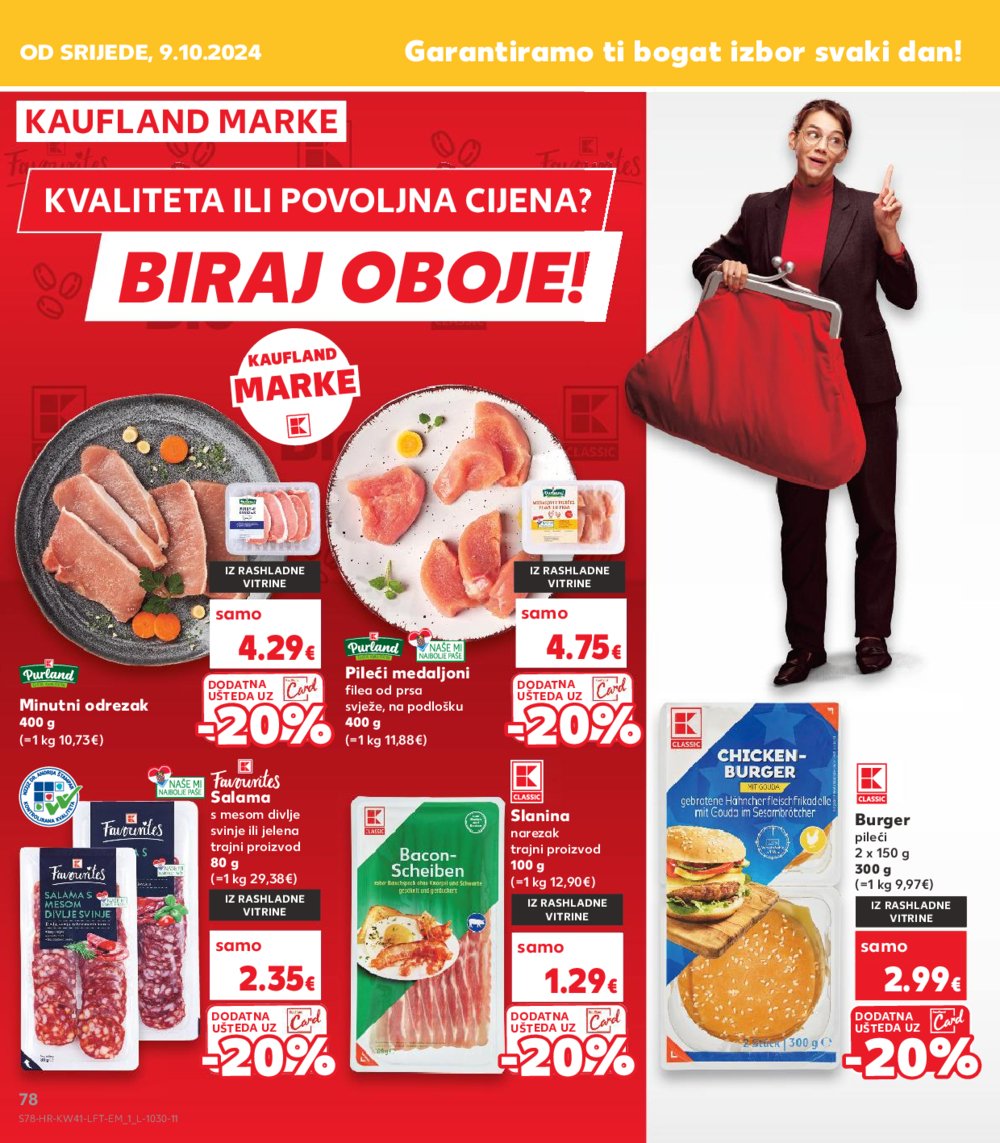 Kaufland katalog Akcija 09.10.-15.10.2024. Dugo Selo i Virovitica