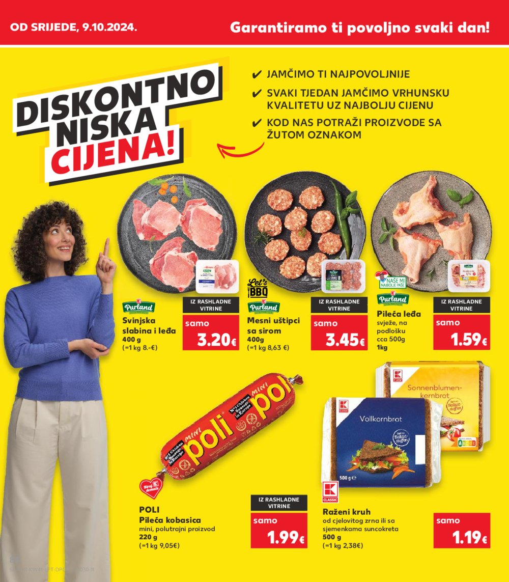 Kaufland katalog Akcija 09.10.-15.10.2024. Dugo Selo i Virovitica