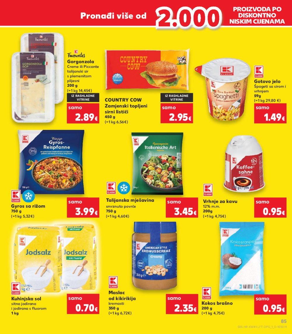 Kaufland katalog Akcija 09.10.-15.10.2024. Dugo Selo i Virovitica