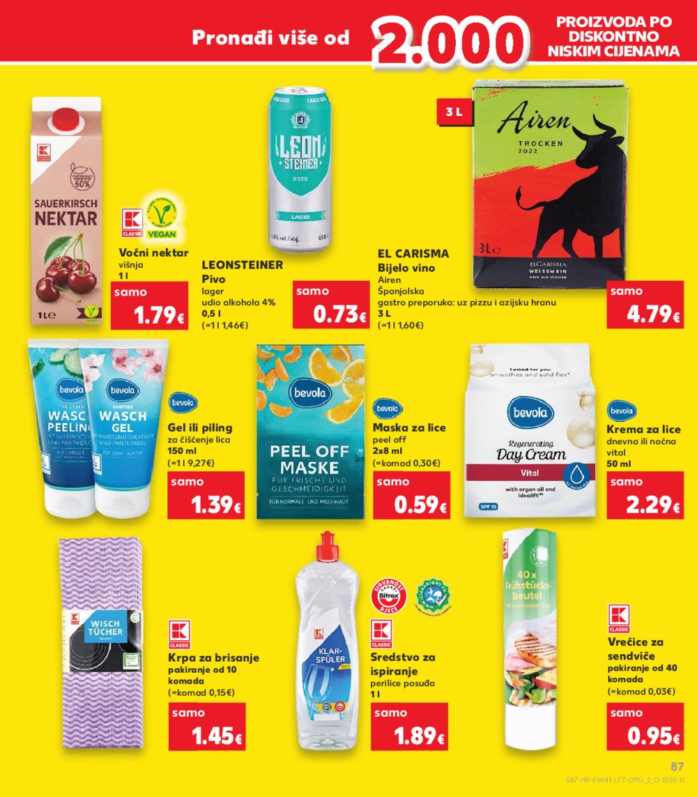 Kaufland katalog Akcija 09.10.-15.10.2024. Dugo Selo i Virovitica