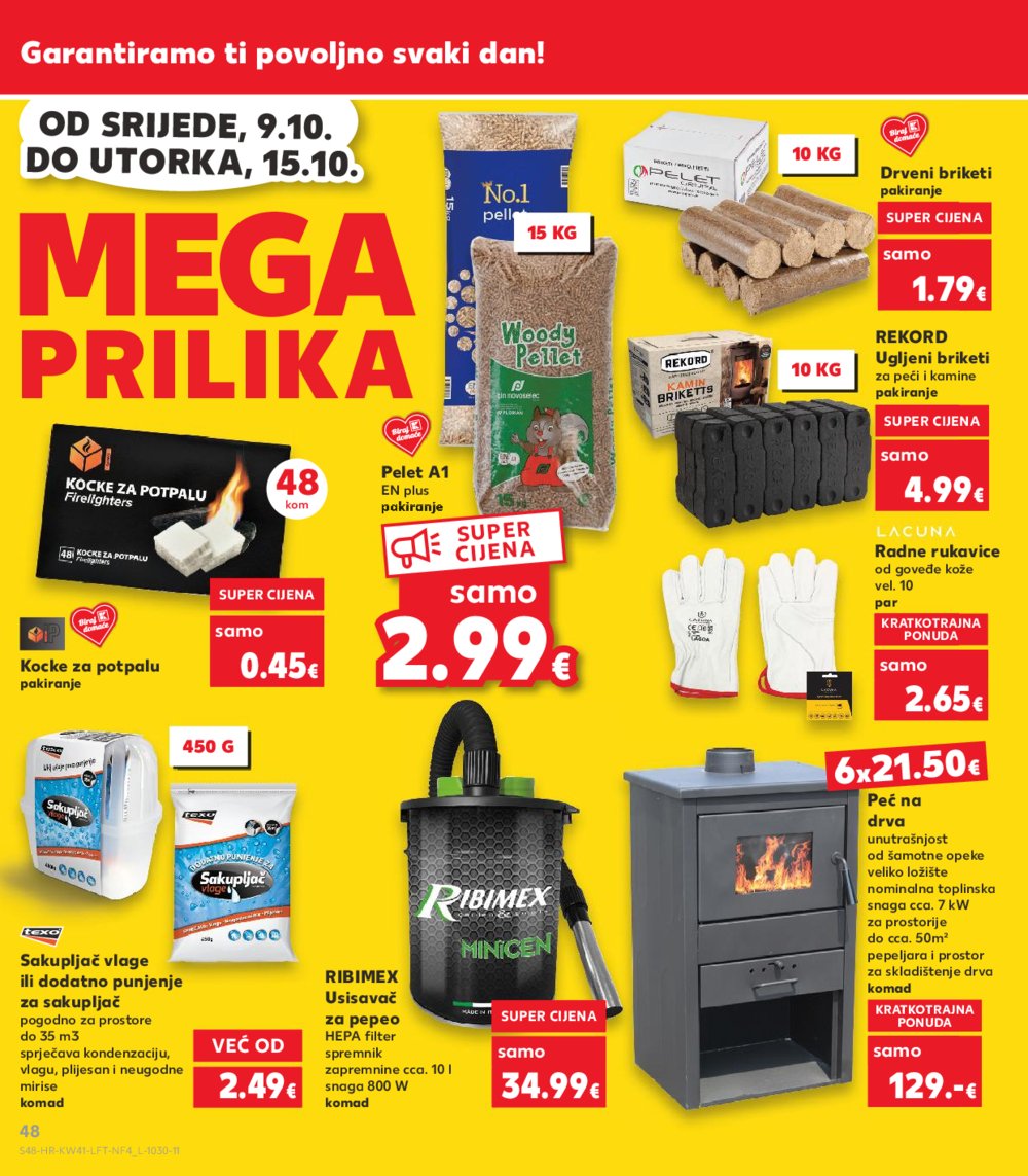 Kaufland katalog Akcija 09.10.-15.10.2024. Odabrane poslovnice