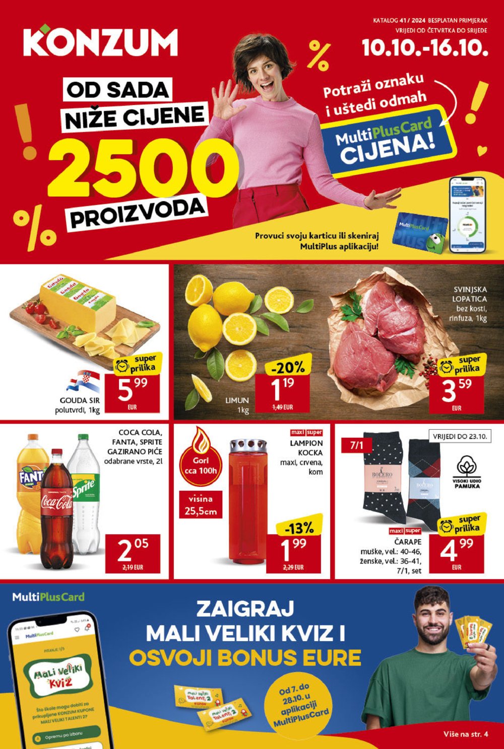 Konzum katalog Akcija 10.10.-16.10.2024.