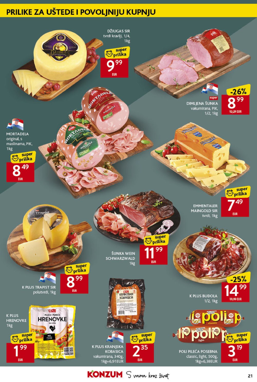 Konzum katalog Akcija 10.10.-16.10.2024.