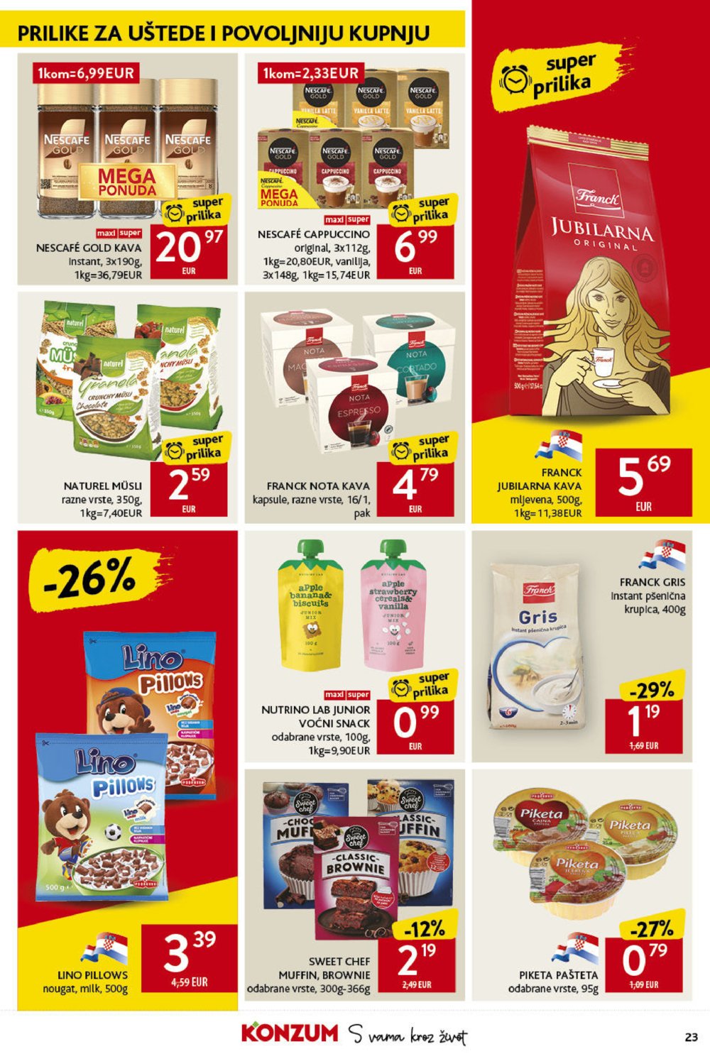 Konzum katalog Akcija 10.10.-16.10.2024.