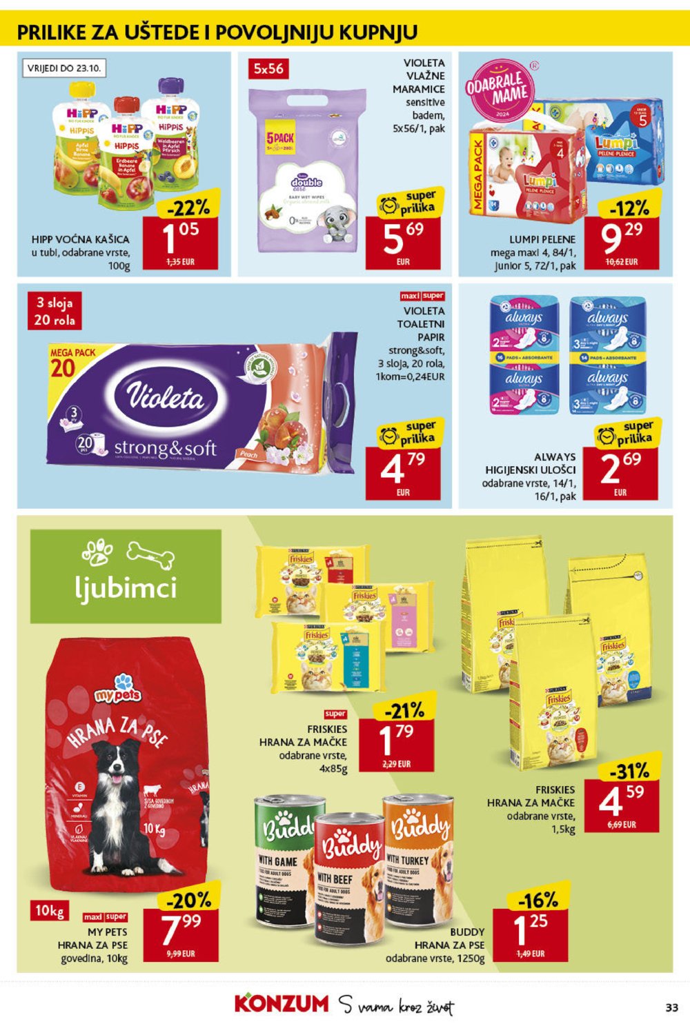 Konzum katalog Akcija 10.10.-16.10.2024.