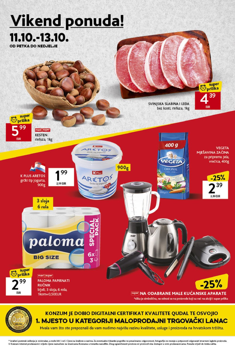 Konzum katalog Akcija 10.10.-16.10.2024.