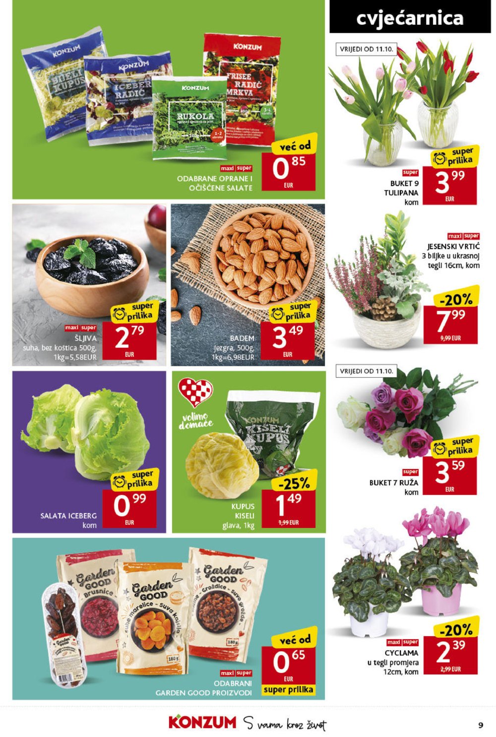 Konzum katalog Akcija 10.10.-16.10.2024.