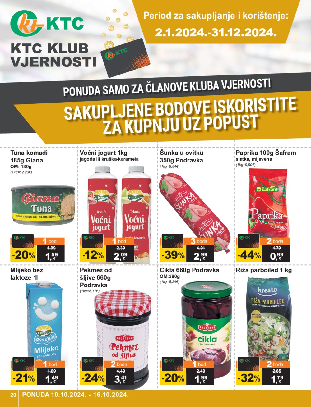 KTC katalog Široka potrošnja 10.10.-16.10.2024.