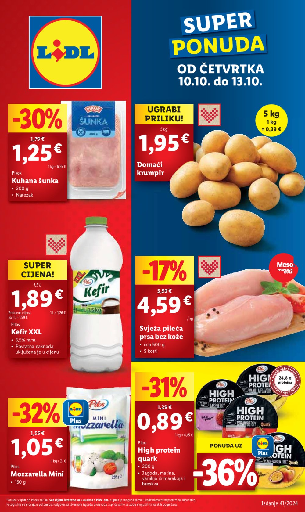 Lidl katalog Super ponuda od četvrtka 10.10.-13.10.2024.