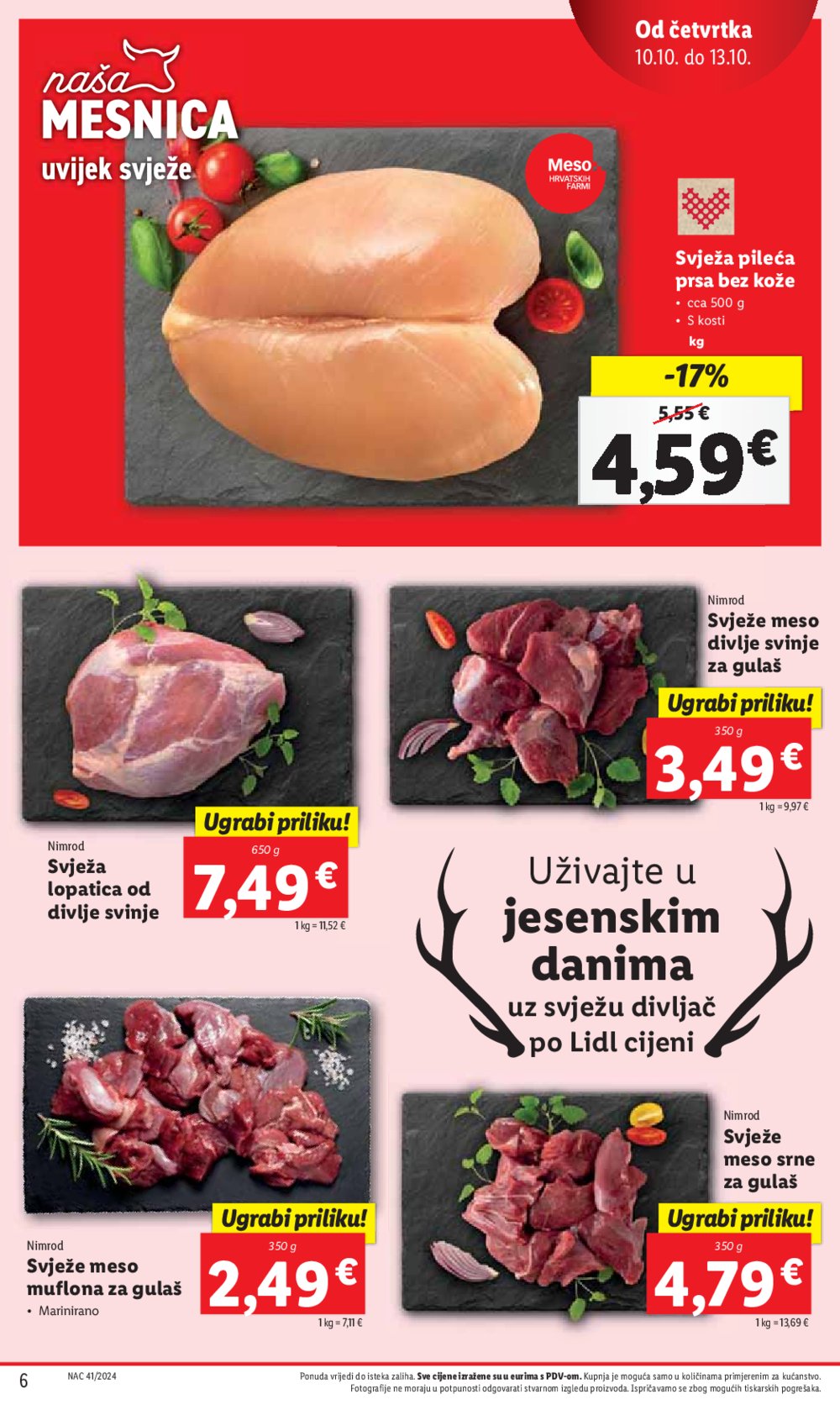 Lidl katalog Super ponuda od četvrtka 10.10.-13.10.2024.