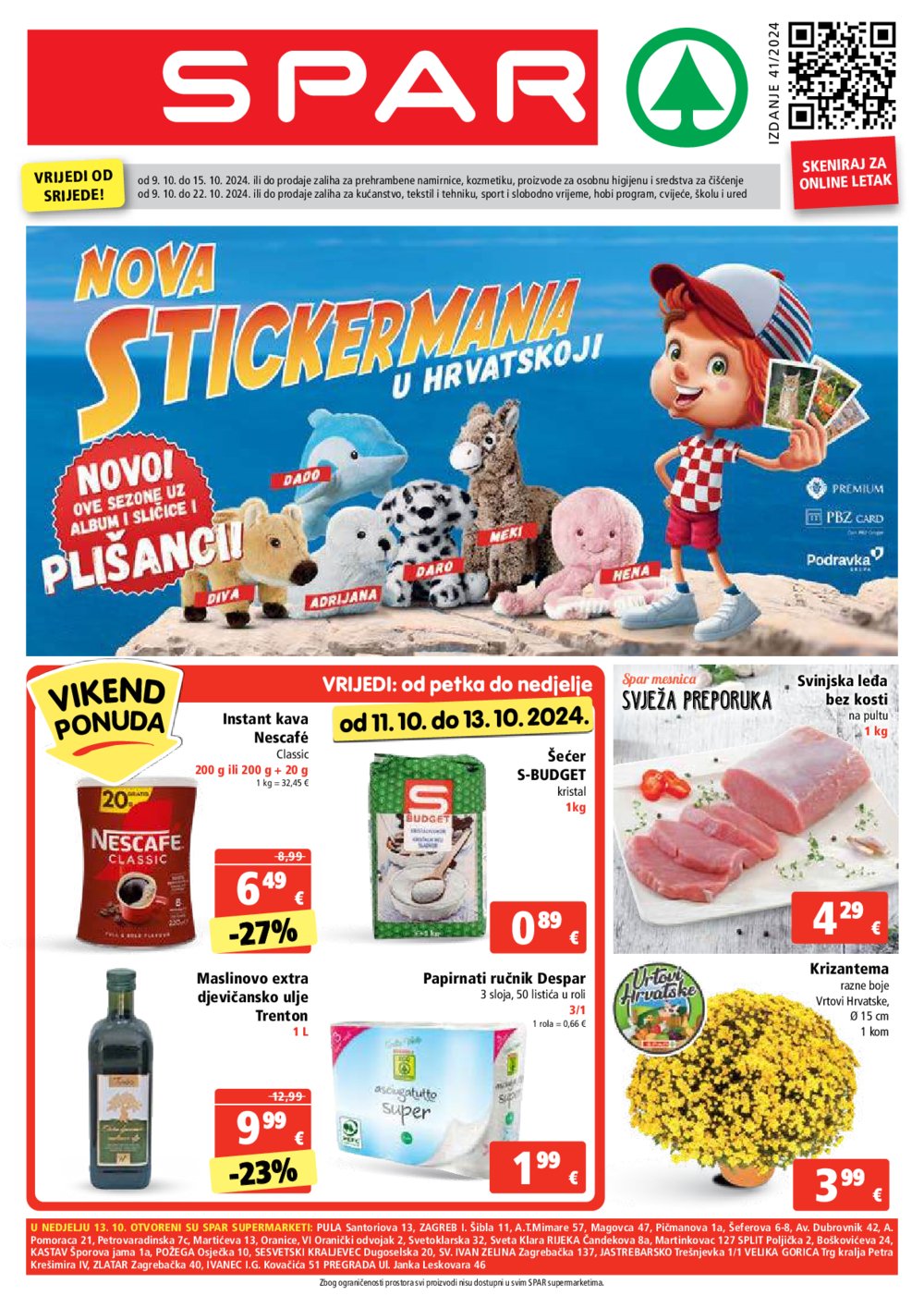 SPAR katalog Akcija 09.10.-15.10.2024.