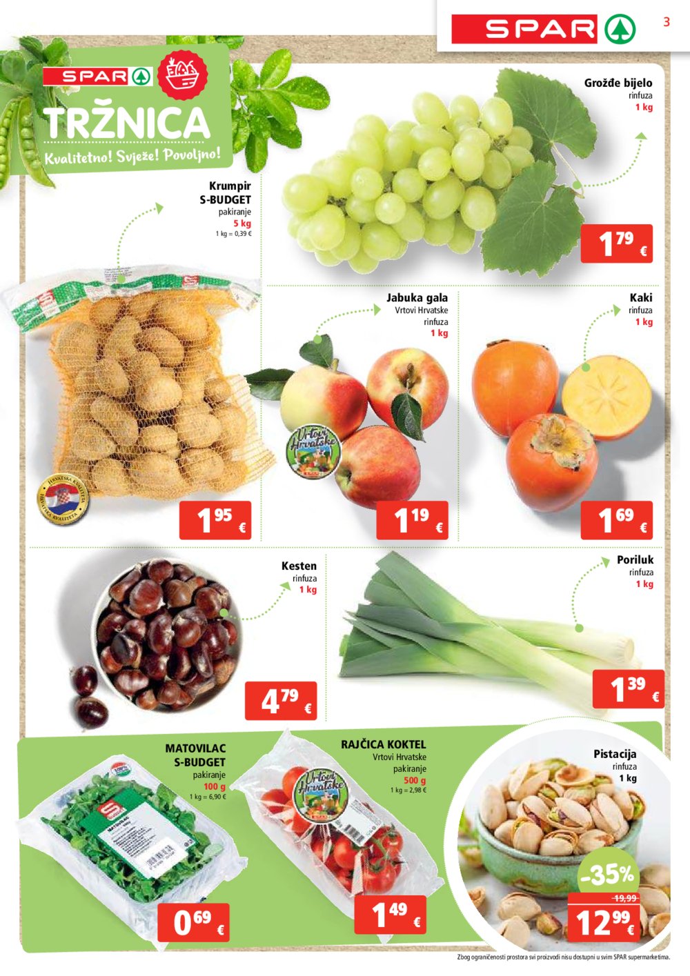 SPAR katalog Akcija 09.10.-15.10.2024.