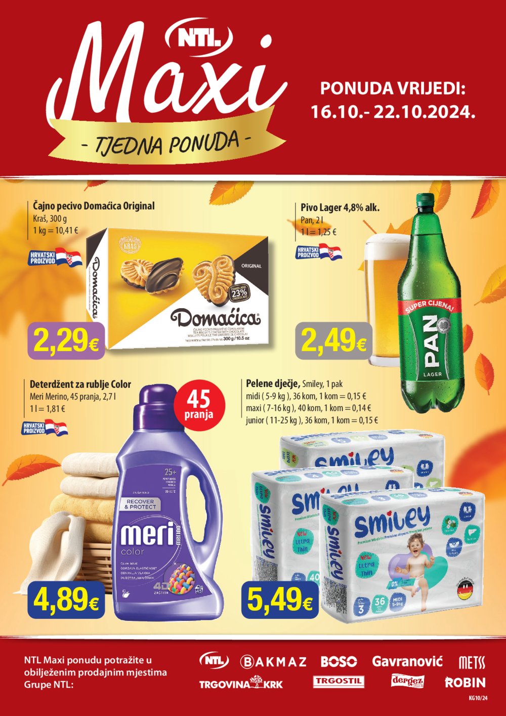 Boso katalog NTL Maxi Tjedna ponuda 16.10.-22.10.2024.