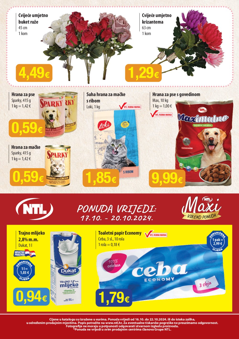 Boso katalog NTL Maxi Tjedna ponuda 16.10.-22.10.2024.