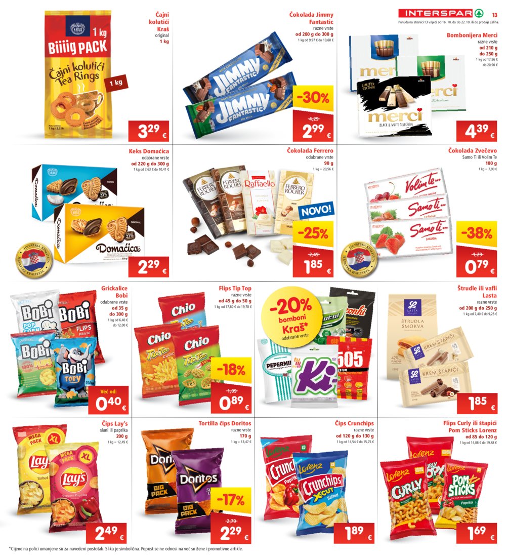 INTERSPAR katalog Akcija 16.10.-22.10.2024.