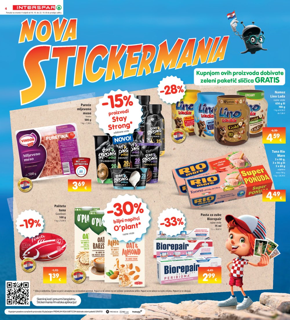 INTERSPAR katalog Akcija 16.10.-22.10.2024.