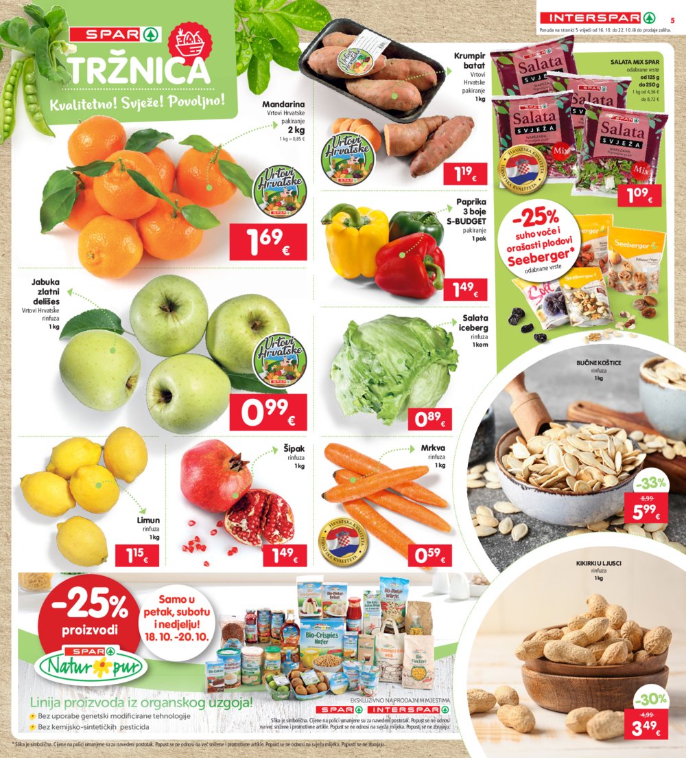 INTERSPAR katalog Akcija 16.10.-22.10.2024.