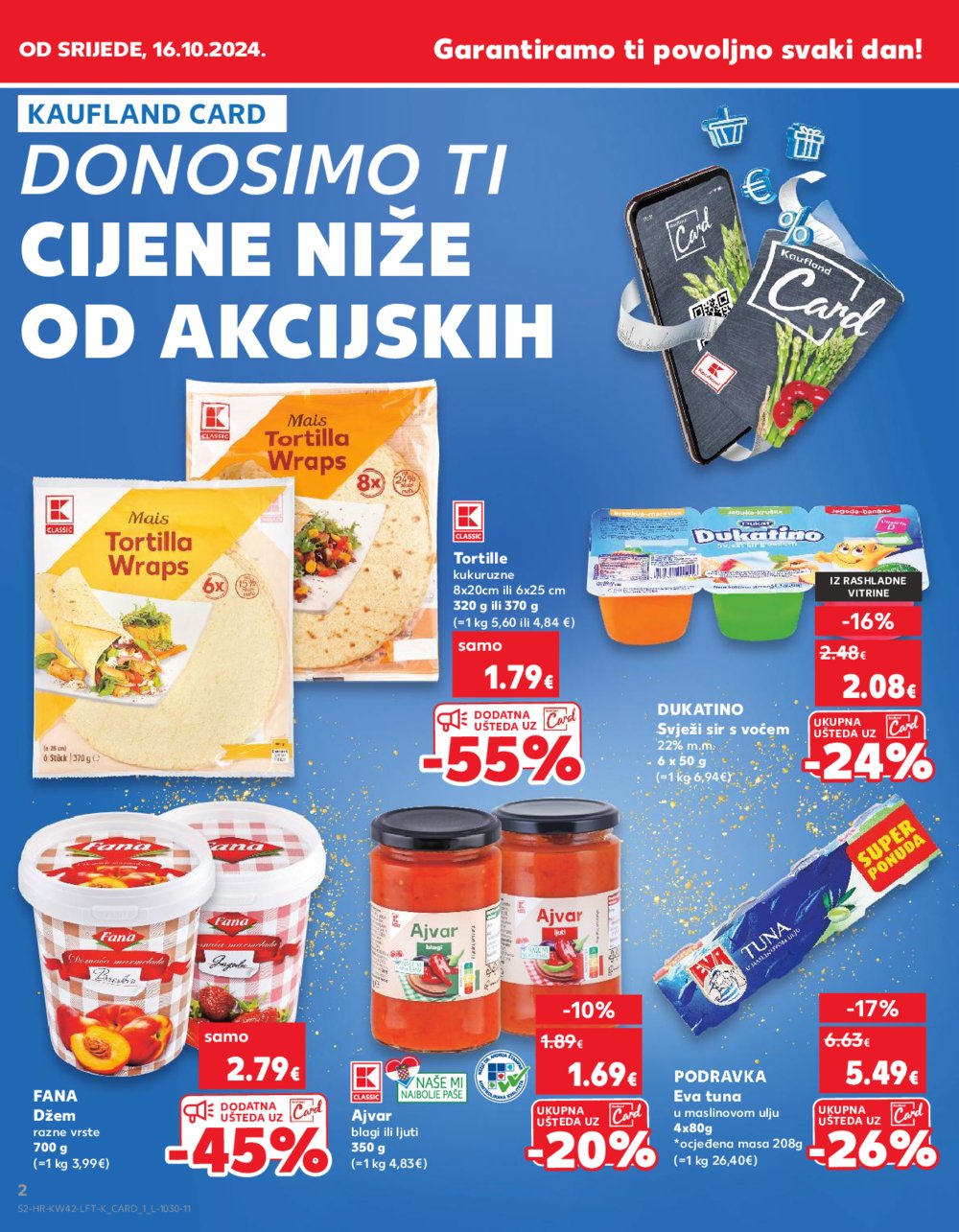 Kaufland katalog Akcija 16.10.-22.10.2024. Odabrane poslovnice