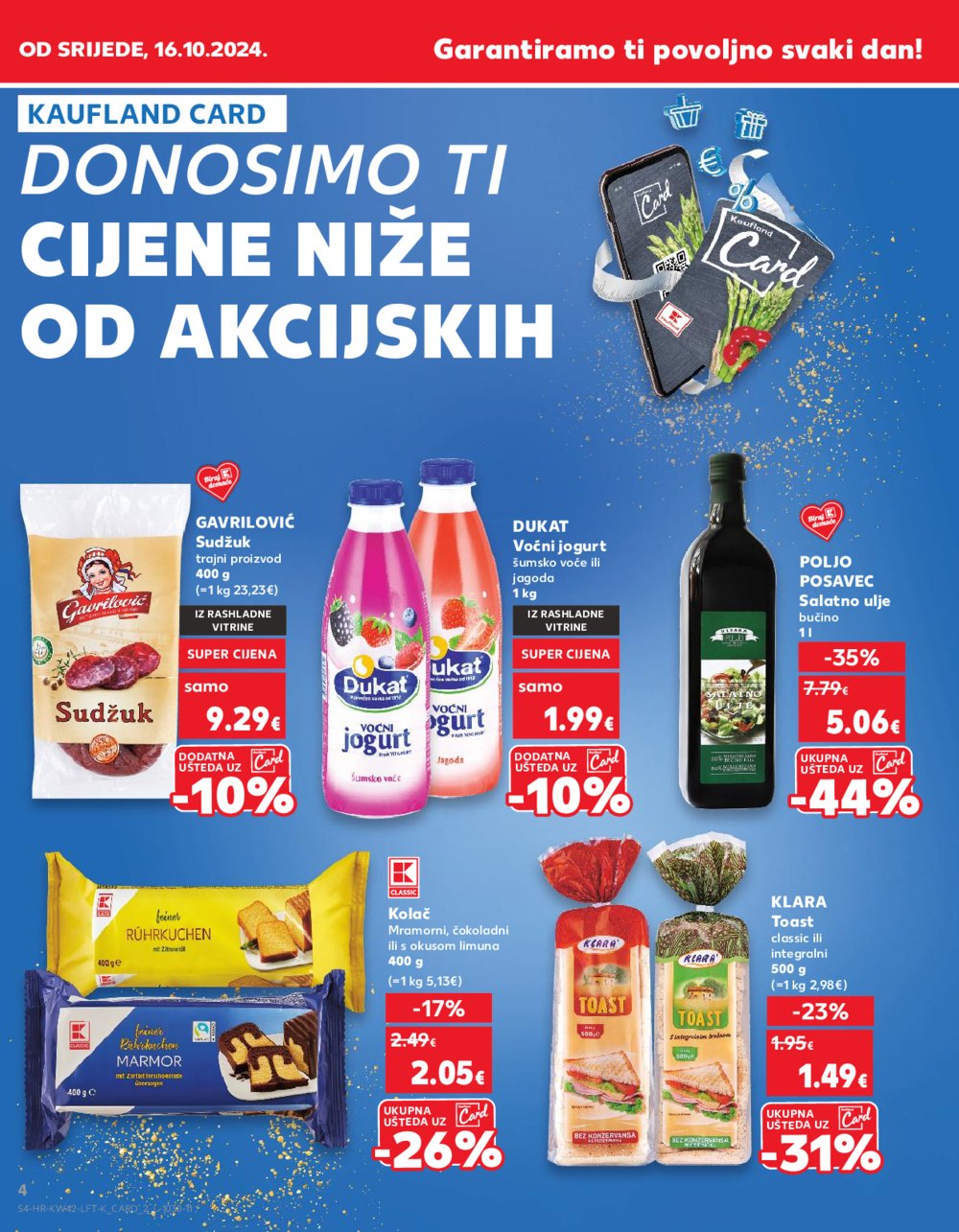 Kaufland katalog Akcija 16.10.-22.10.2024. Odabrane poslovnice