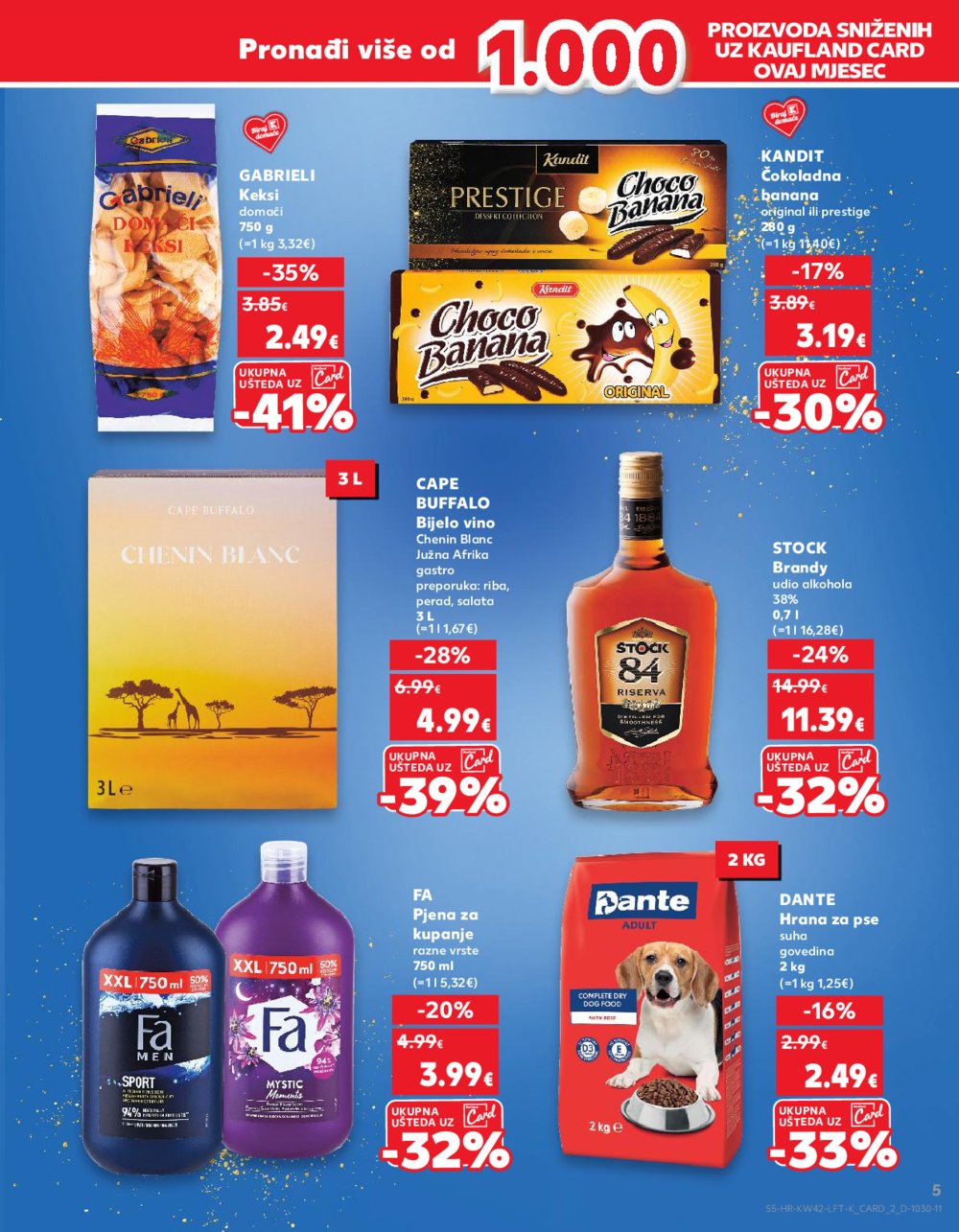 Kaufland katalog Akcija 16.10.-22.10.2024. Odabrane poslovnice