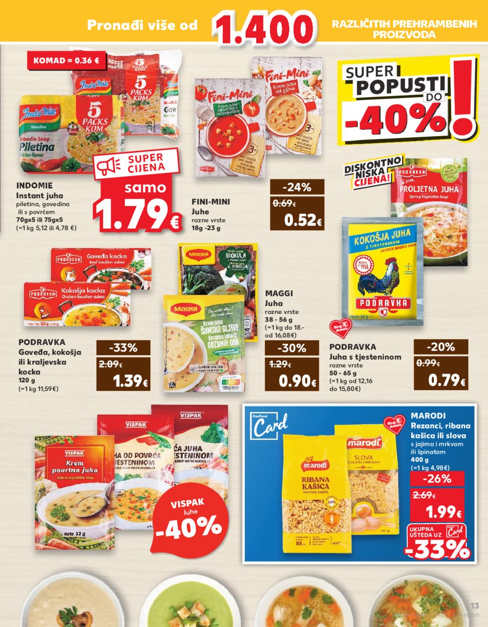 Kaufland katalog Akcija 16.10.-22.10.2024. VG, Rv, Ma, Vu, Po, Vo