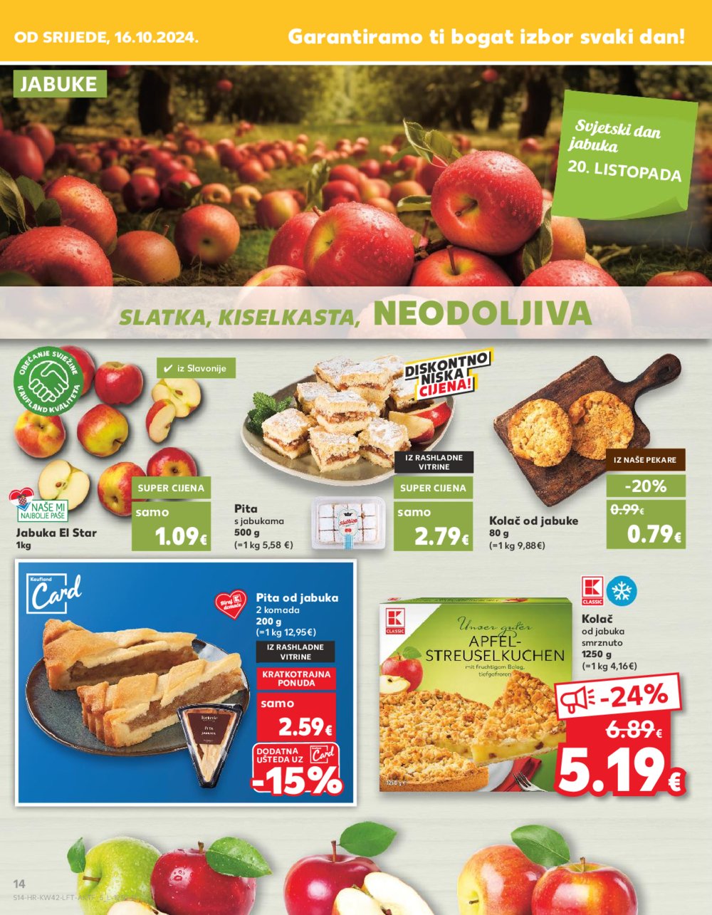 Kaufland katalog Akcija 16.10.-22.10.2024. VG, Rv, Ma, Vu, Po, Vo