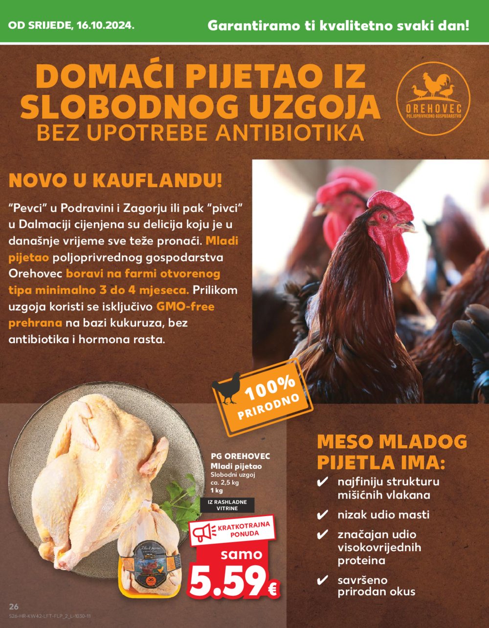 Kaufland katalog Akcija 16.10.-22.10.2024. VG, Rv, Ma, Vu, Po, Vo