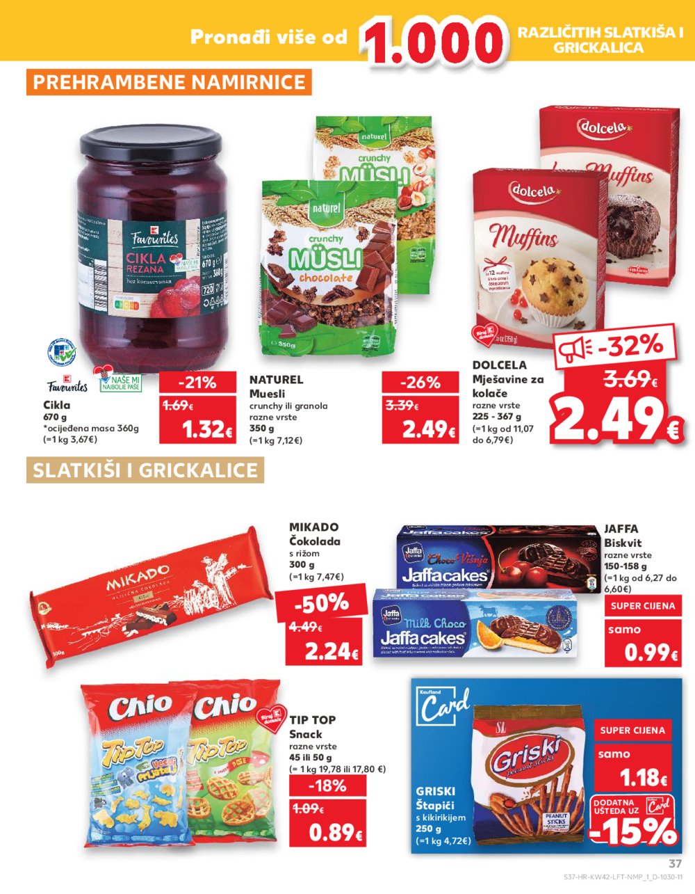 Kaufland katalog Akcija 16.10.-22.10.2024. VG, Rv, Ma, Vu, Po, Vo