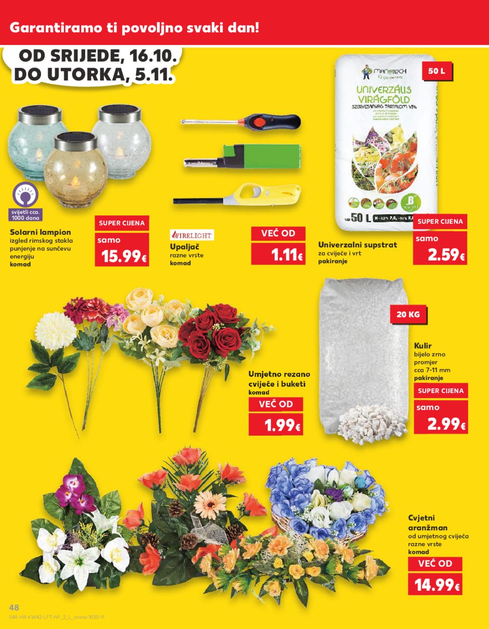 Kaufland katalog Akcija 16.10.-22.10.2024. VG, Rv, Ma, Vu, Po, Vo