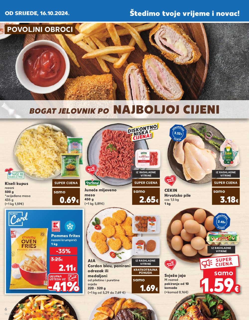 Kaufland katalog Akcija 16.10.-22.10.2024. VG, Rv, Ma, Vu, Po, Vo