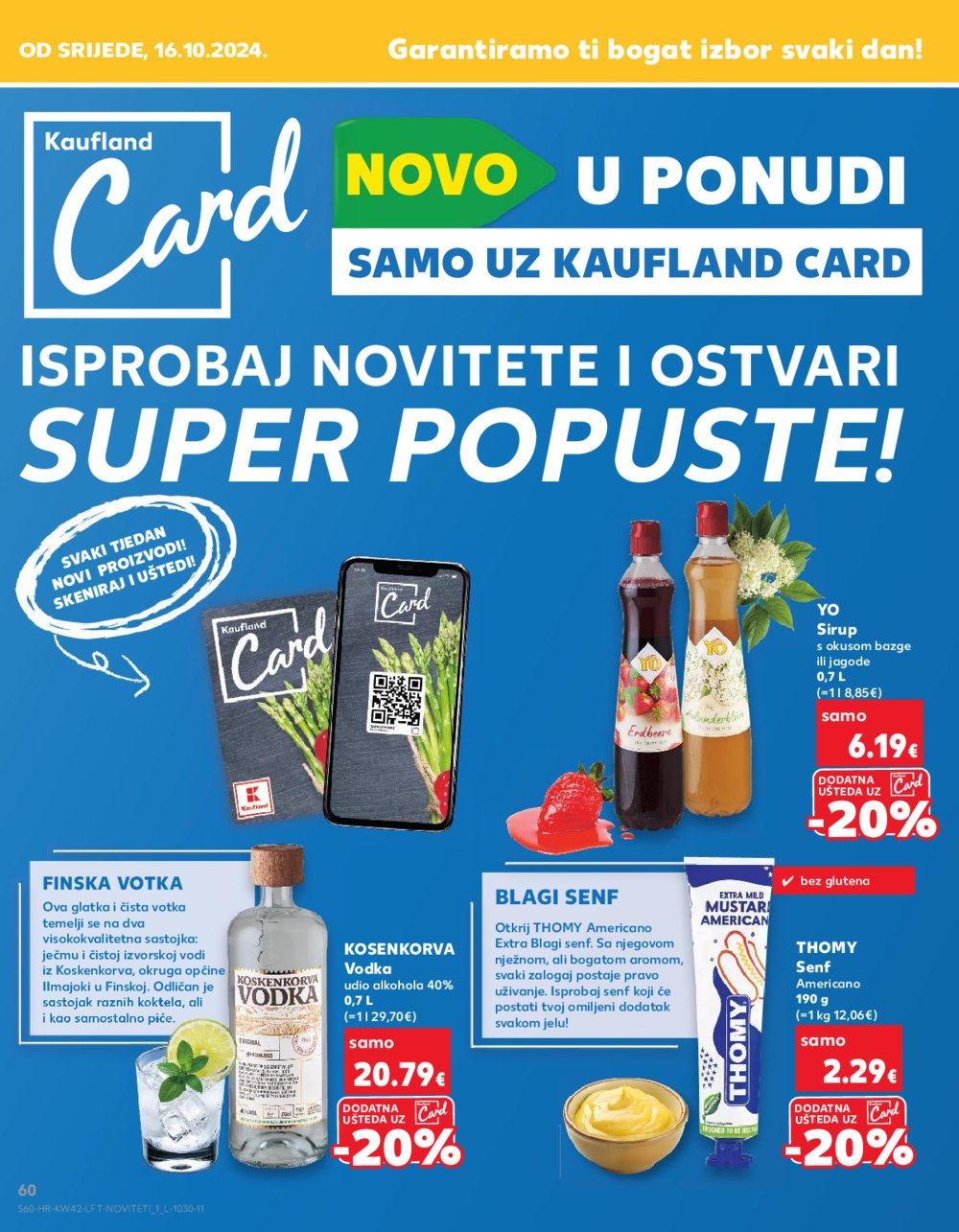 Kaufland katalog Akcija 16.10.-22.10.2024. VG, Rv, Ma, Vu, Po, Vo