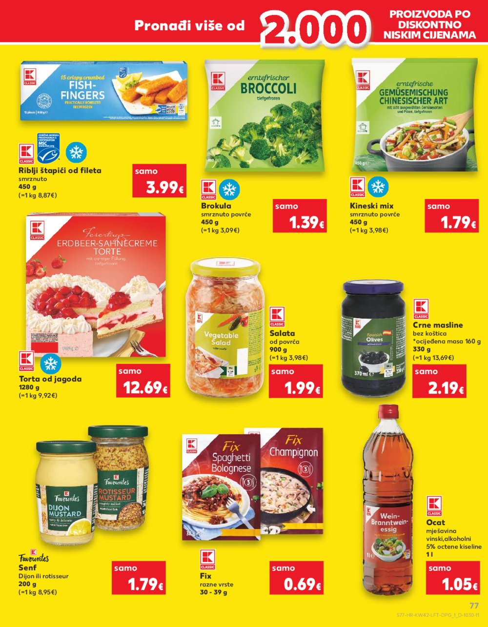 Kaufland katalog Akcija 16.10.-22.10.2024. VG, Rv, Ma, Vu, Po, Vo