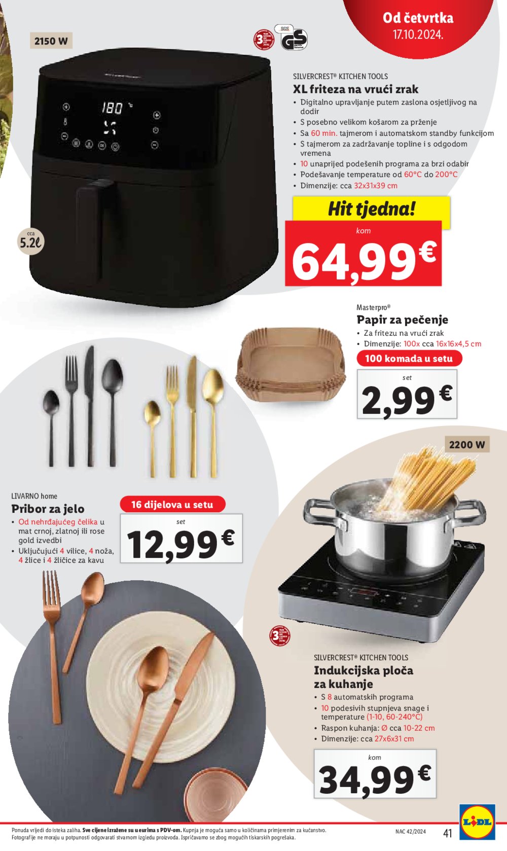 Lidl super ponuda od Ponedjeljka 14.10.-20.10.2024.