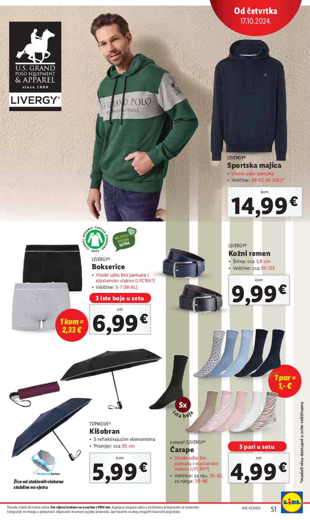 Lidl super ponuda od Ponedjeljka 14.10.-20.10.2024.