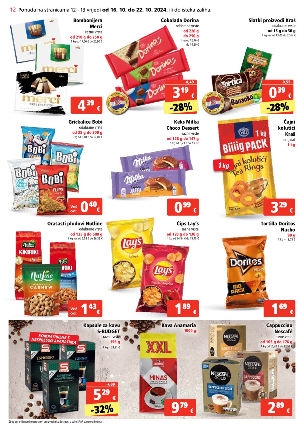 SPAR katalog Akcija 16.10.-22.10.2024.