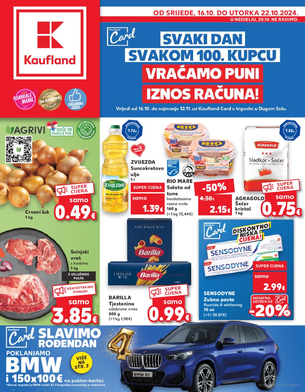 Kaufland katalog Akcija 16.10.-22.10.2024. Dugo Selo